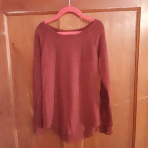 Old Navy Maroon Longsleeve Top Size 8